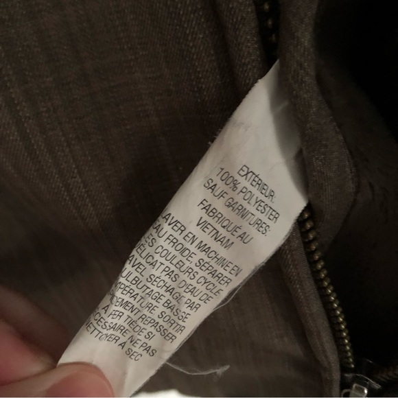 L.L. Bean Water Resistant Fleece Lined Shell - Picture 4 of 6